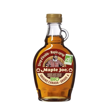 Maple joe pur sirop d'érable du canada bio 250g