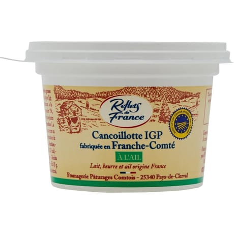 Reflets de France cancoillotte igp à lail pot 250g