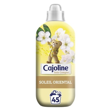 Cajoline adoucissant soleil oriental soin complet 45 lavages 1.125l