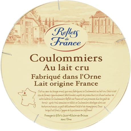 Reflet de France Coulommiers au lait cru 350g