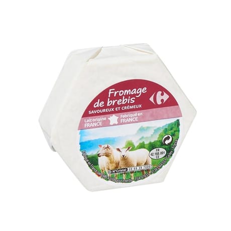 Carrefour fromage de brebis 100g