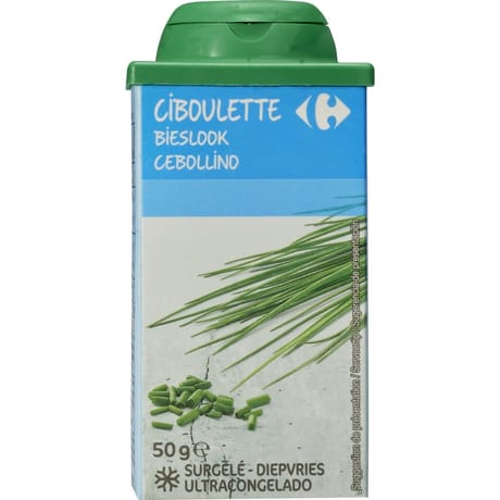 Carrefour ciboulette 50g