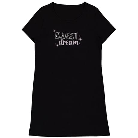 Liquette manches courtes femme NOIR T50\52