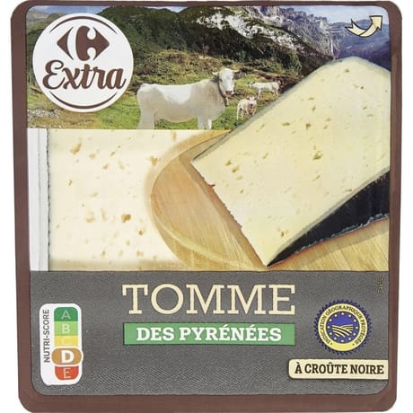 Carrefour extra tomme des Pyrénées IGP 200g