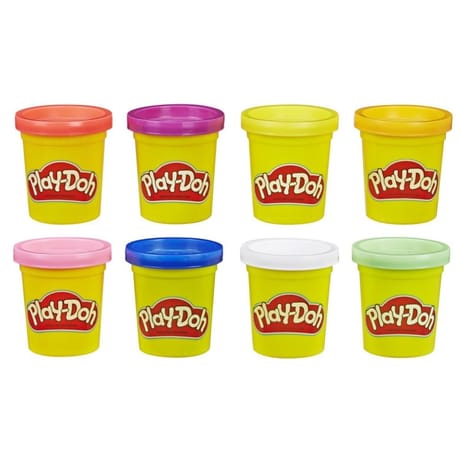 Play doh 8 pots arc-en-ciel