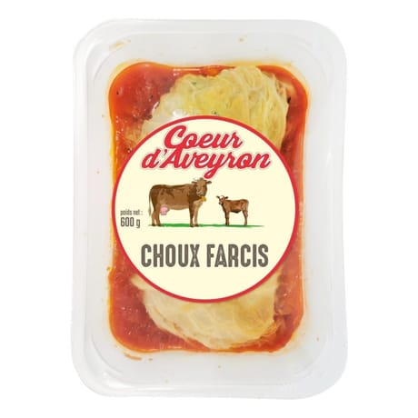 Choux farcis 600gr