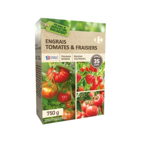 Engrais tomates et fraises UAB Carrefour 750g