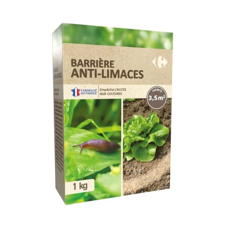 Barrière anti limaces et escargots Carrefour 1kg