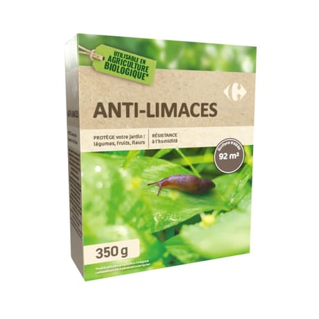 Anti limaces et escargots Carrefour 350g