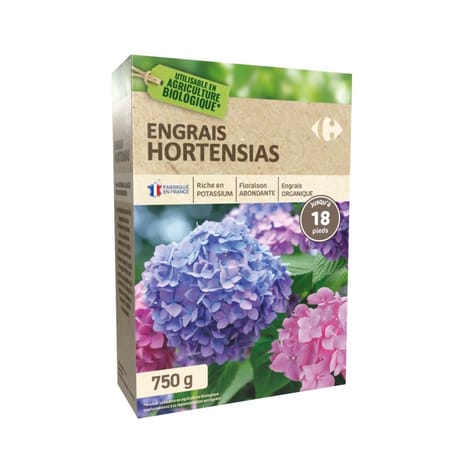 Engrais hortensias UAB Carrefour 750g