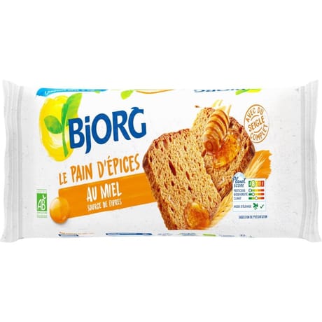 Bjorg pain d'épice miel bio 300g
