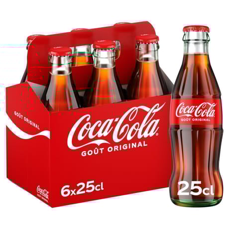 Coca-Cola ivp 6x25cl basket