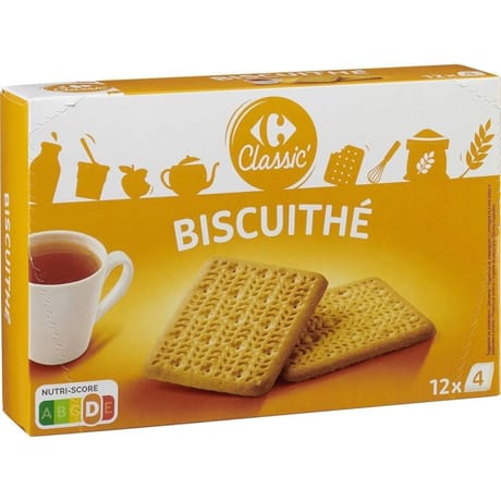 Carrefour classic' biscuit thé 335g