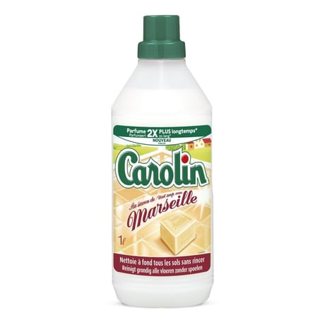 Carolin nettoyant sol savon de marseille 1l