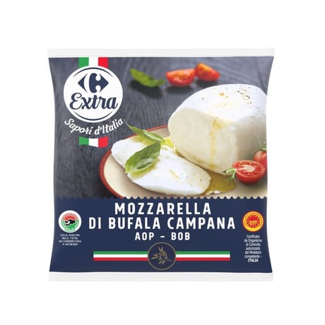Carrefour Extra Mozzarella Di Bufala AOP 200g