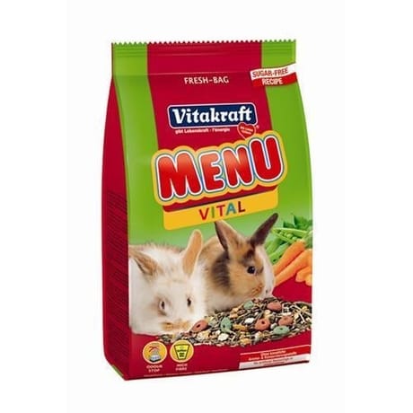 Vitakraft menu vital lapins nains sachet fraîcheur 2.5 kg