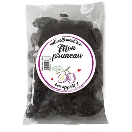 Pruneaux de France dénoyautées gros 500g