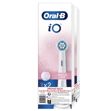 Oral b gentle care brossettes lot de 4 unités
