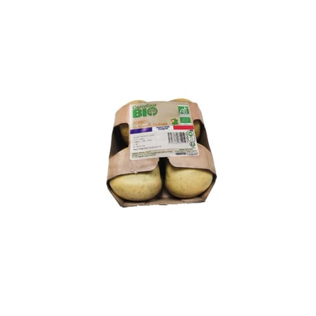 POMME CHANTECLERC BIO BARQUETTE 4 FRUITS CARREFOUR BIO