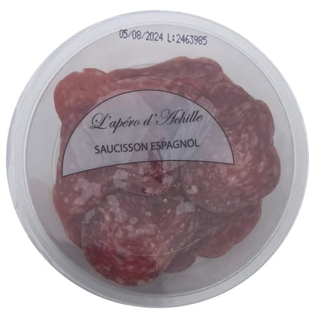 Saucisson espagnol 70g apéro d'achille