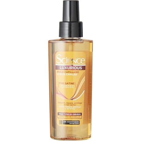 Lcs science kera huile cheveux luxurious fini satiné 100ml