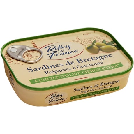Reflets de France sardines à l'huile d'olive 87g