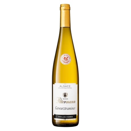 Gewurztraminer Alsace AOC Blanc Vieilles Vignes Pettermann 13.5% Vol. 75 cl