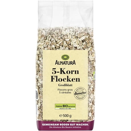 Alnatura flocons 5 céréales bio 500g