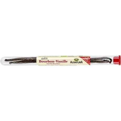 Alnatura gousse de vanille bourbon bio 2 pièces
