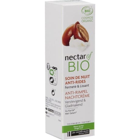 Nectar of bio crème anti-rides nuit 30ml