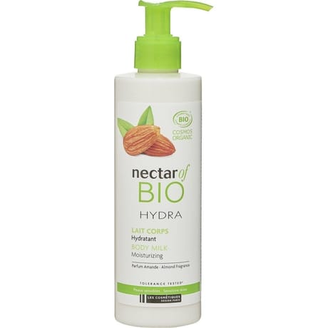 Nectar of bio lait hydratant corps parfum amande 250ml