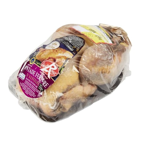 Carrefour extra pintade fermière d'Auvergne label rouge