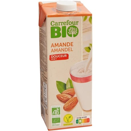 Carrefour bio boisson amande douceur 1l