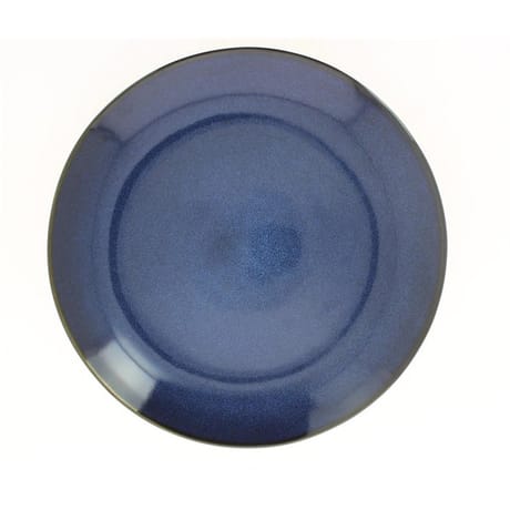 Assiette plate gres email reactif 26.5cm