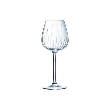 Cristal d'arques swirly verre a vin 4x35cl