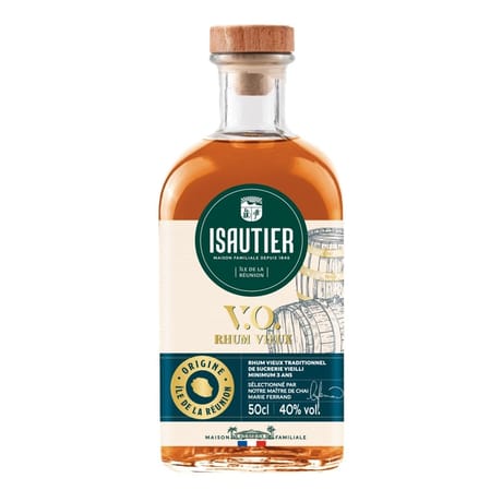 Rhum vieux vo creation 40° 50cl isautier