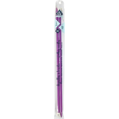 AIGUILLES A TRICOTER 8MM X40CM