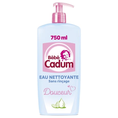 Cadum bb eau nettoyante sans rinçage douceur 750ml