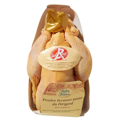 Reflets de France poulet fermier jaune du Périgord Label Rouge