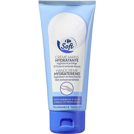 Carrefour soft crème mains hydratante 100ml