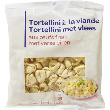 Simpl pâtes fraîches Tortellini à la viande 500g