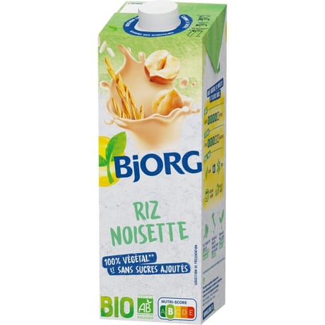 Bjorg boisson riz noisette bio 1l