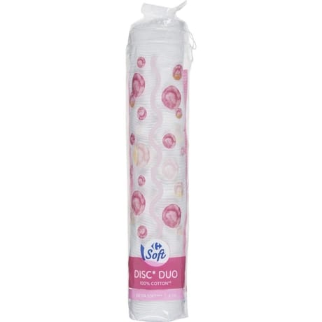 Carrefour soft coton disc duo extra x110