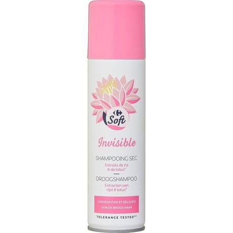 Carrefour soft shampooing sec invisible 150ml