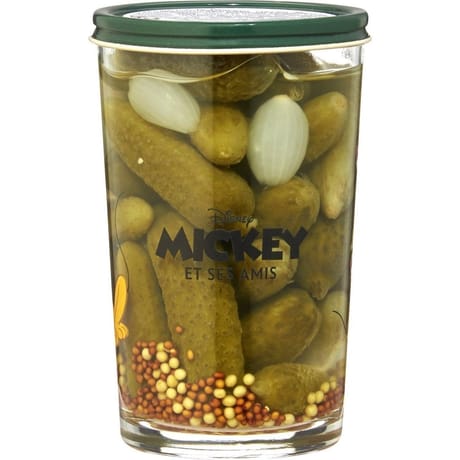 Carrefour Cornichons extra-fins - verre Disney 100g