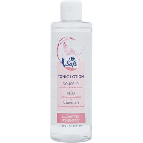 Carrefour soft lotion tonique douceur 250ml