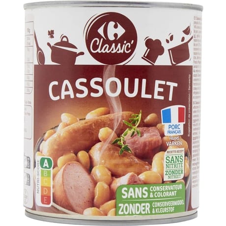 Carrefour classic' cassoulet 840g