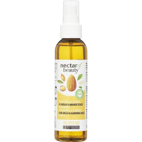 Nectar of beauty huile sèche corps argan amande douce 150ml
