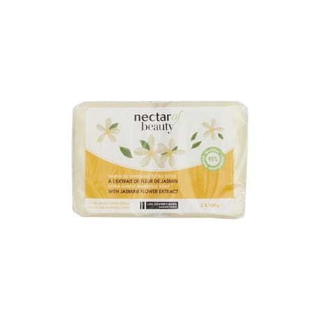 Nectar of beauty savon de Marseille fleur de jasmin 2x100g