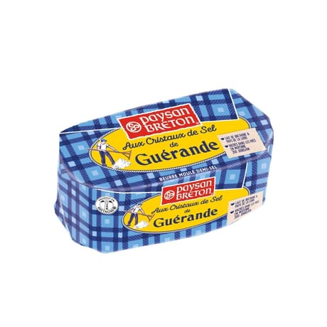 Paysan breton beurre moulé sel de guérande 250g